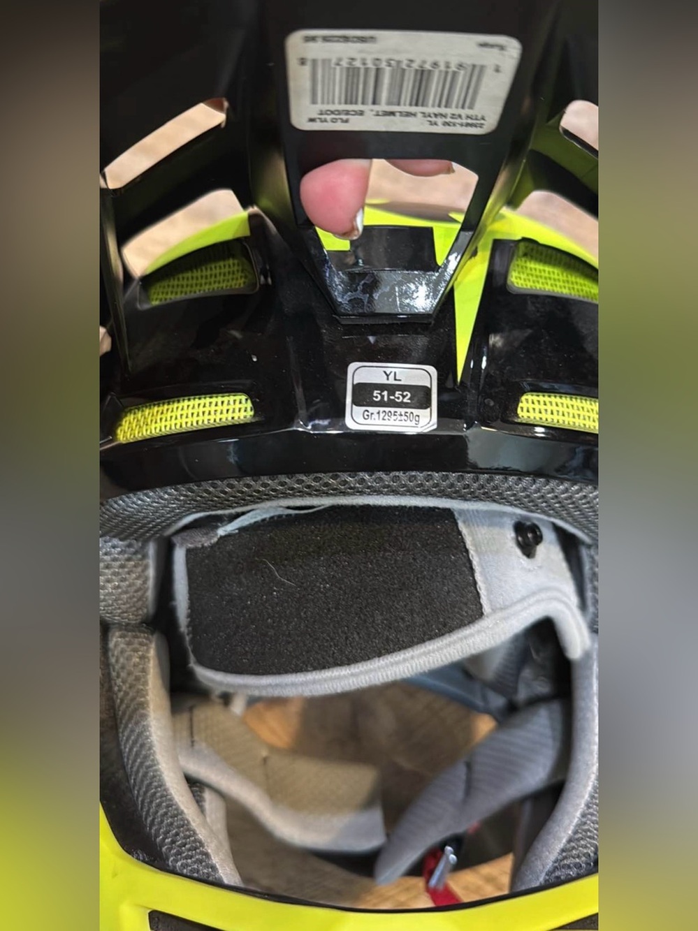 Fox Racing Youth Large (51-52) Full-Face Helmet in Hi-Vis Yellow - Picture 3 of 6